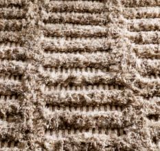 New Beige Colour Moroccon Handmade Wool Rug